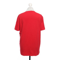 Armani Exchange Top Cotton in Red