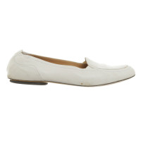 Truman's Slipper/Ballerinas aus Leder in Weiß