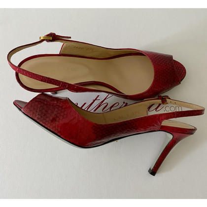 Sergio Rossi Pumps/Peeptoes Patent leather in Red