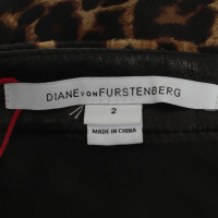 Diane Von Furstenberg Rock mit Animalprint