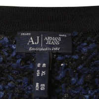 Armani Jeans Strickjacke mit Effektgarn