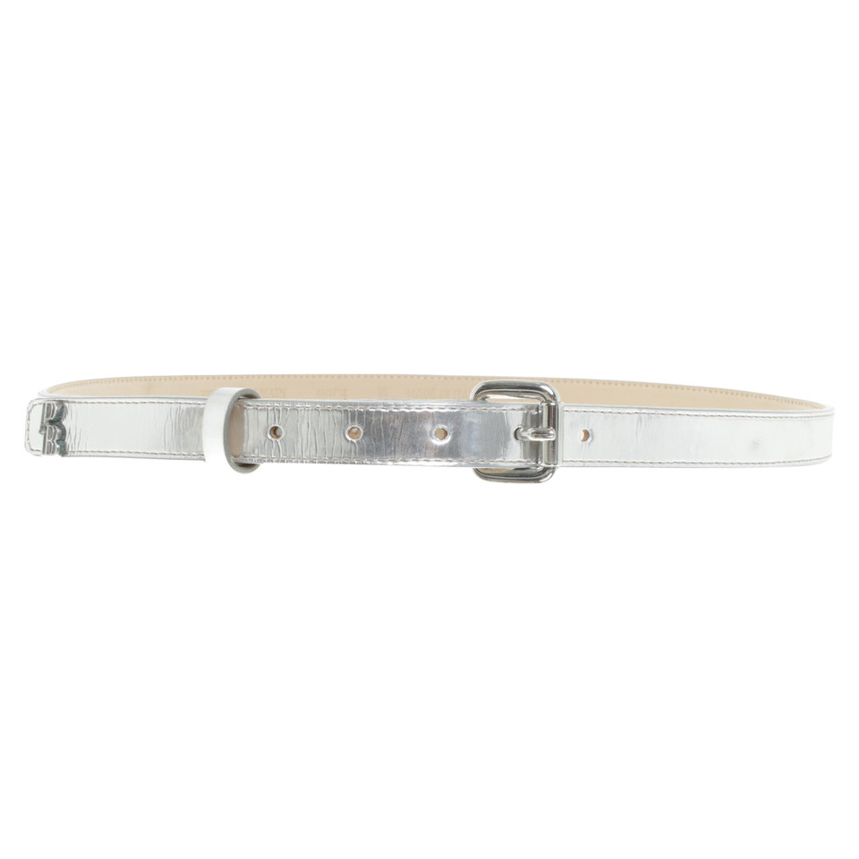 Pierre Balmain Ceinture de vernis skaï