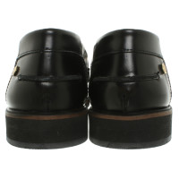 Tommy Hilfiger Slippers/Ballerinas Leather in Black