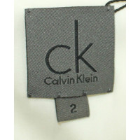 Calvin Klein Capispalla in Seta in Color carne