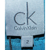 Calvin Klein Vestito in Seta in Turchese