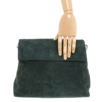 Karen Millen Handbag Suede in Green