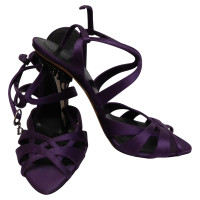 Christian Dior Sandales en violet