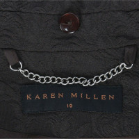 Karen Millen Oberteil aus Wolle in Braun