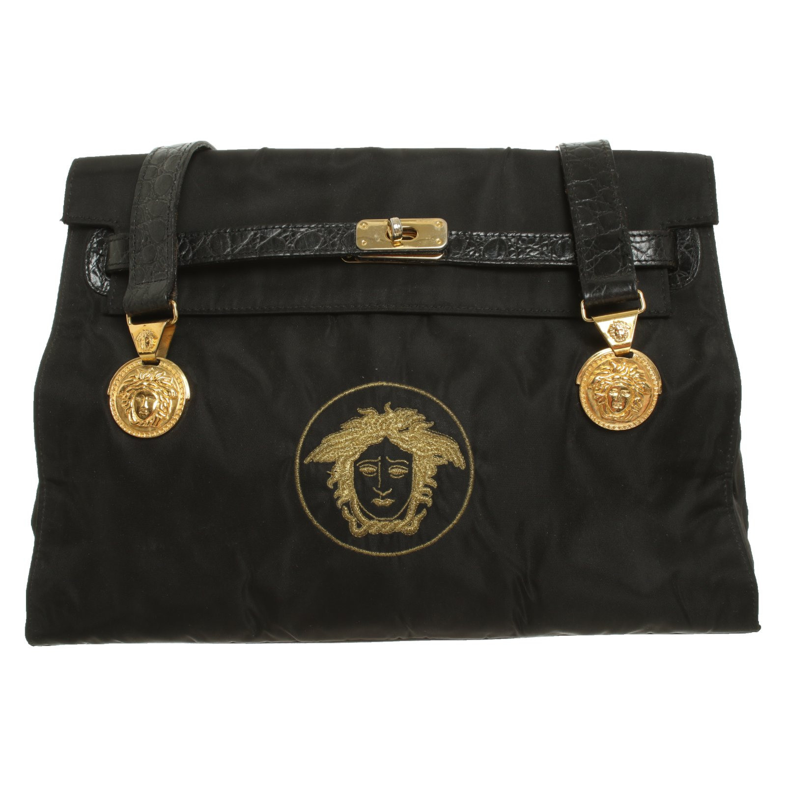 Gianni Versace Handbag in Black - Second Hand Gianni Versace Handbag in  Black buy used for 299€ (4769948)