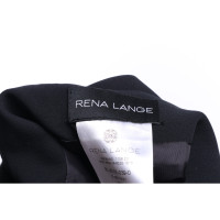 Rena Lange Rock aus Seide in Schwarz