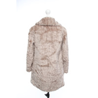 Topshop Jacke/Mantel in Taupe