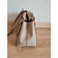 Dkny Handbag Leather in Cream