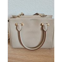 Dkny Handbag Leather in Cream