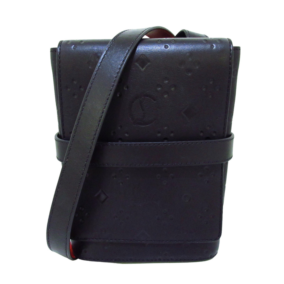 Christian Louboutin Shoulder bag Leather in Black