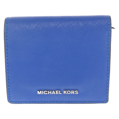 Michael Kors Sac à main/Portefeuille en Cuir en Bleu