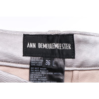 Ann Demeulemeester Hose in Silbern