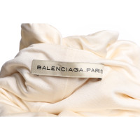 Balenciaga Oberteil aus Seide in Creme
