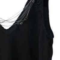 Chanel Silk top with chain 