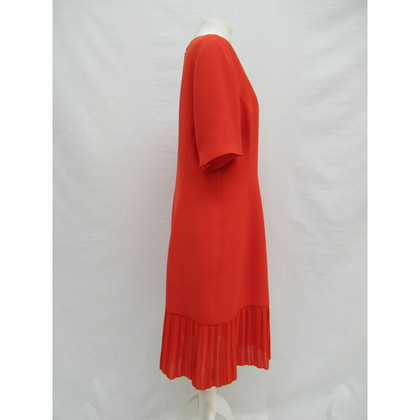 Christian Dior Robe en Soie en Rouge