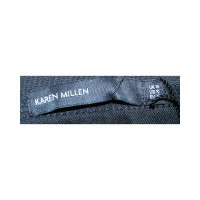 Karen Millen Jeans in Cotone in Nero