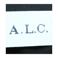 A.L.C. Kleid aus Seide in Schwarz