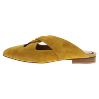 Etro Sandals Suede in Yellow