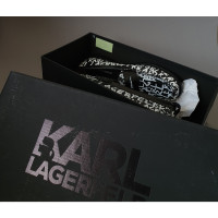 Karl Lagerfeld Slipper/Ballerinas aus Leder