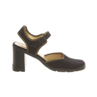 Vic Matie Sandals Canvas in Black