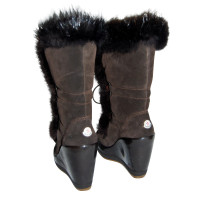 Moncler Boots with real fur