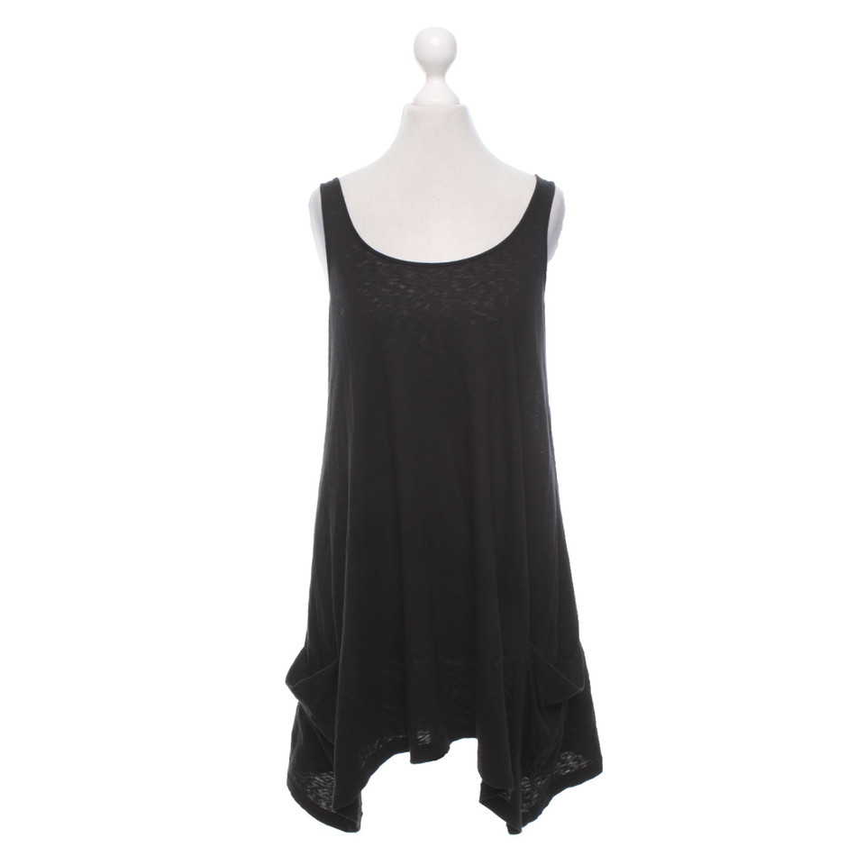 Dkny Top Cotton in Black