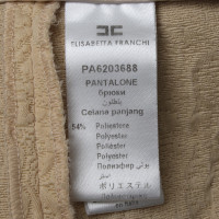 Elisabetta Franchi Pantalon avec une surface texturée