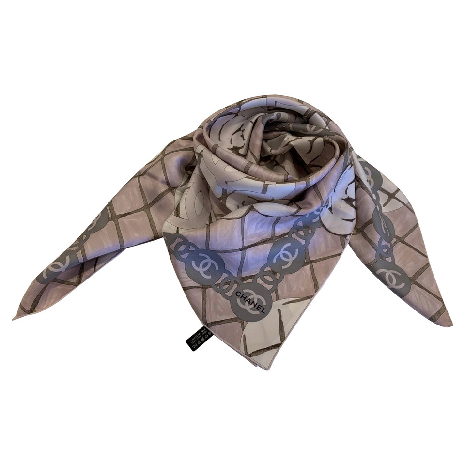 Chanel silk scarf