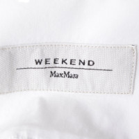 Max Mara Long blouse in white