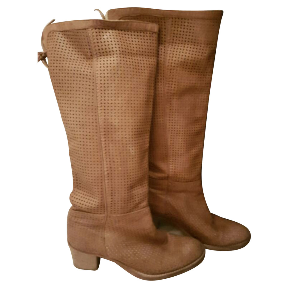 Max Mara Nappa leather boots