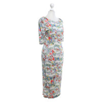 Erdem Jersey-Kleid mit floralem Print