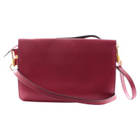 Givenchy Handbag Leather in Red