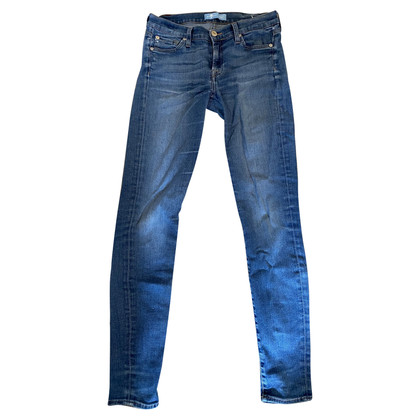 7 For All Mankind Hose aus Jeansstoff