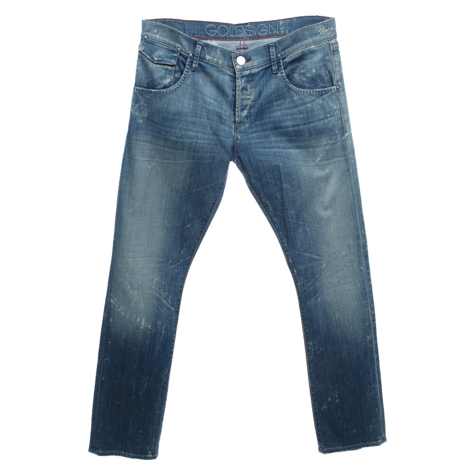 Goldsign Jeans Cotton in Blue