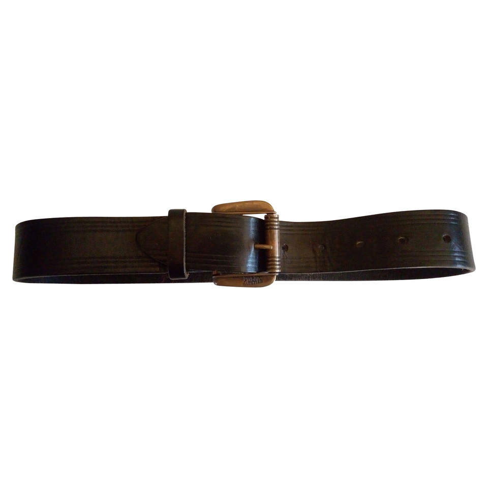 Jean Paul Gaultier Leather belt in brown