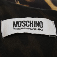 Moschino Cheap And Chic Jurk met luipaard patroon