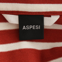 Aspesi Blazer in Rot/Weiß