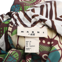 Marni For H&M Silk dress with pattern