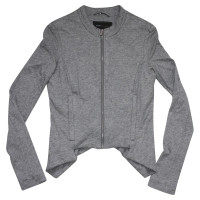 Bcbg Max Azria Jacke/Mantel aus Baumwolle in Grau