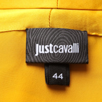Just Cavalli Oberteil aus Seide in Gelb
