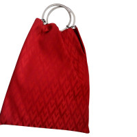 Valentino Garavani Handbag Silk in Red