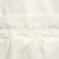 Miu Miu abito di cotone in bianco