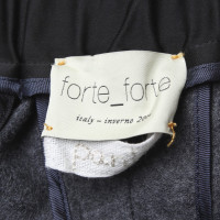 Forte Forte Broek in grijs / zwart