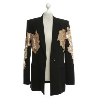 Versace Black blazer with lace