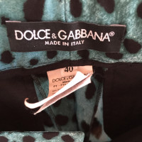 Dolce & Gabbana Pants with Leopard print