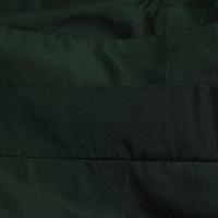 Prada Paire de Pantalon en Soie en Vert